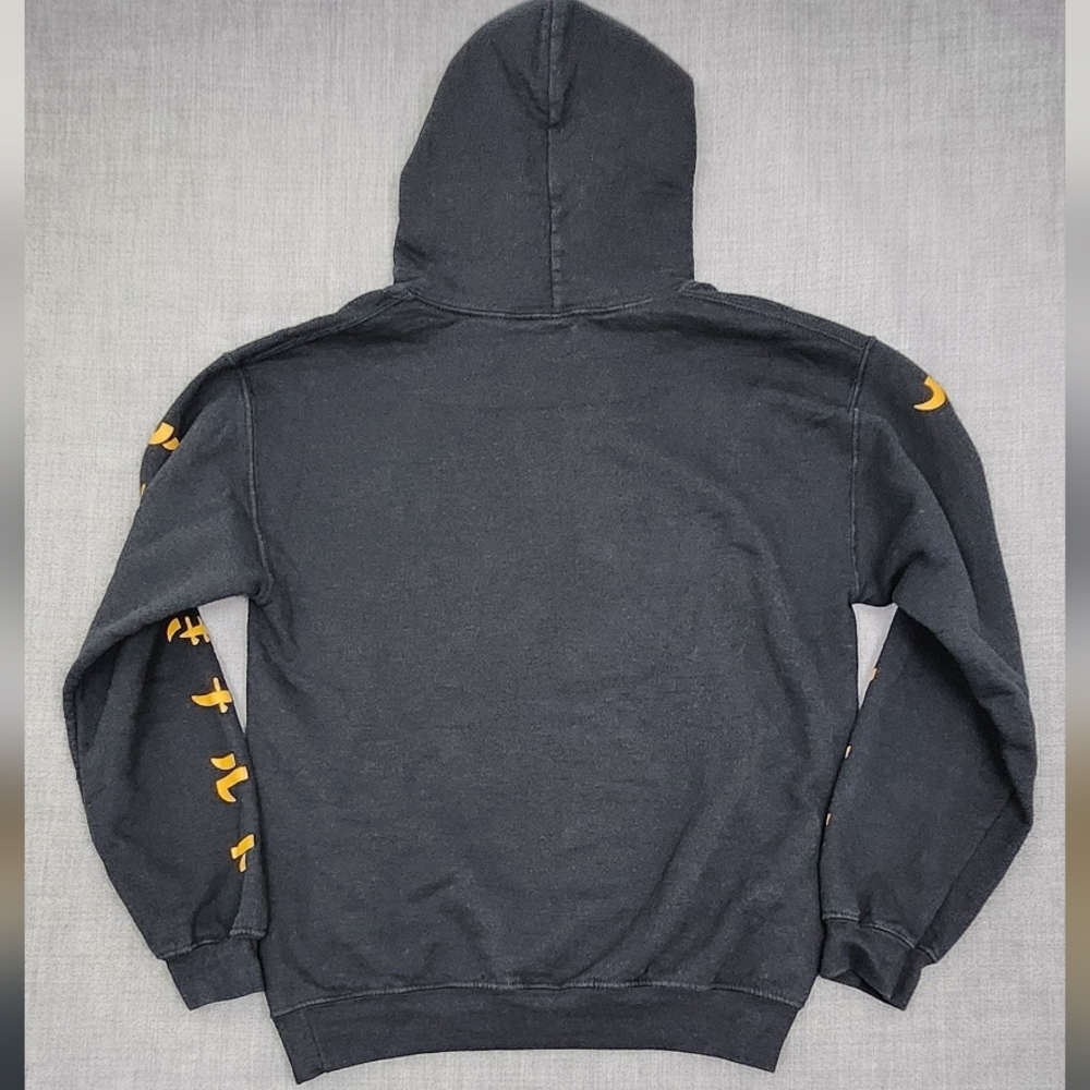 Naruto Shippuden Ichiraku Ramen Shop Anime Black Graphic Hoodie 2007 Small - Picture 6 of 6